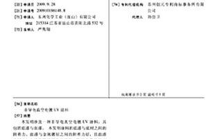 非導電真空電鍍UV涂料