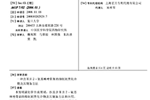 含苯并2-氨基咪唑骨架的抑制劑類化合物及其制備方法