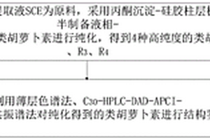 桔皮主要類胡蘿卜素的分離純化方法