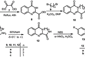 一類2, 3-內酰胺環稠合喹唑啉-4(3H)-酮衍生物及其制備方法和應用