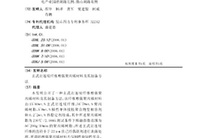 玄武巖連續纖維增強聚丙烯材料及其制備方法