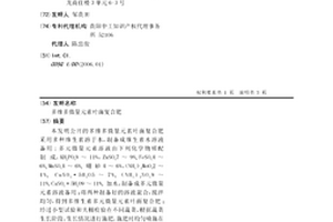 多維多微量元素葉面復合肥