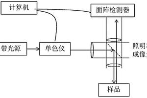 薄膜厚度微區成像的檢測裝置及方法