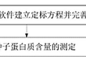 檢測分析水稻籽粒蛋白質含量數學模型及構建方法和應用