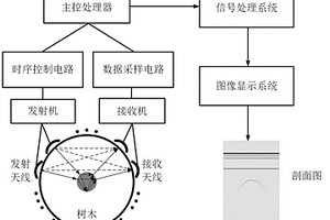 樹木內部缺陷檢測數據的成像算法