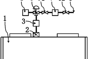 測量電池內部空間體積的裝置