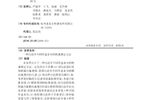 污泥中不同形態水分的快速測定方法