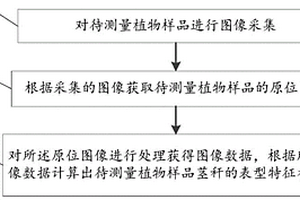 植物莖稈測量方法及裝置