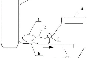 粉末罐車塑膠卸料軟管漏料監測裝置