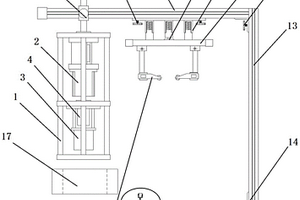 用于航空渦輪盤的超聲相控陣成像自動掃描裝置及方法