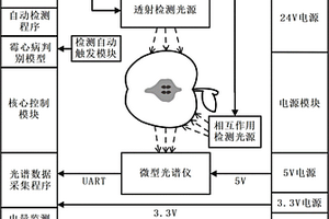 不同檢測方式互補的蘋果霉心病無損檢測系統與方法