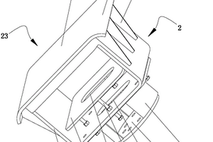 隧道襯砌無損檢測設備用雷達天線夾持機構
