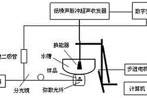 吸收體吸收系數測量和同時光聲成像的無損檢測方法及其裝置
