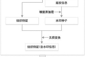 基于矢量地理線數據組織特征的無損水印方法