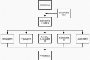 用于近紅外織物纖維成分無損清潔分析的降噪處理方法