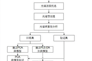 基于近紅外光譜技術鑒別不同品牌和段數奶粉的方法