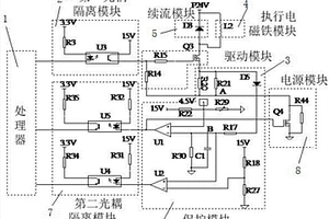 基于電腦橫機電磁鐵的保護裝置
