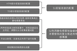 碳納米管修飾的復合推進劑傳感薄膜及其制備方法