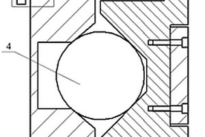 快速脫插的X射線源壓板壓緊機構