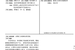 動物行為視頻分析系統