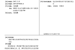 消除甲醛污染和異味的皮革護理液及其制備方法