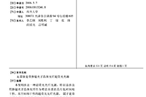 瓦量級寬帶摻鐿光子晶體光纖超熒光光源