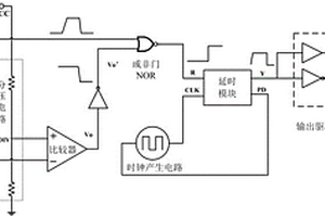 實現電源監控高效低功耗的電路及工作方法