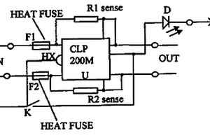 總配線架的固體電路保安單元