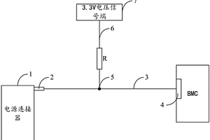 服務器電源在位檢測電路及檢測方法