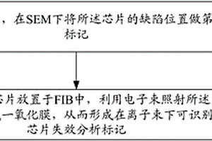 芯片失效分析方法及芯片失效分析標記
