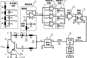 在線多級檢測IGBT老化狀態的方法及電路