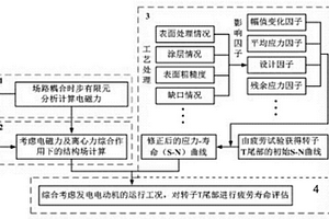 抽水蓄能發電電動機轉子T尾部剩余使用壽命的預測方法