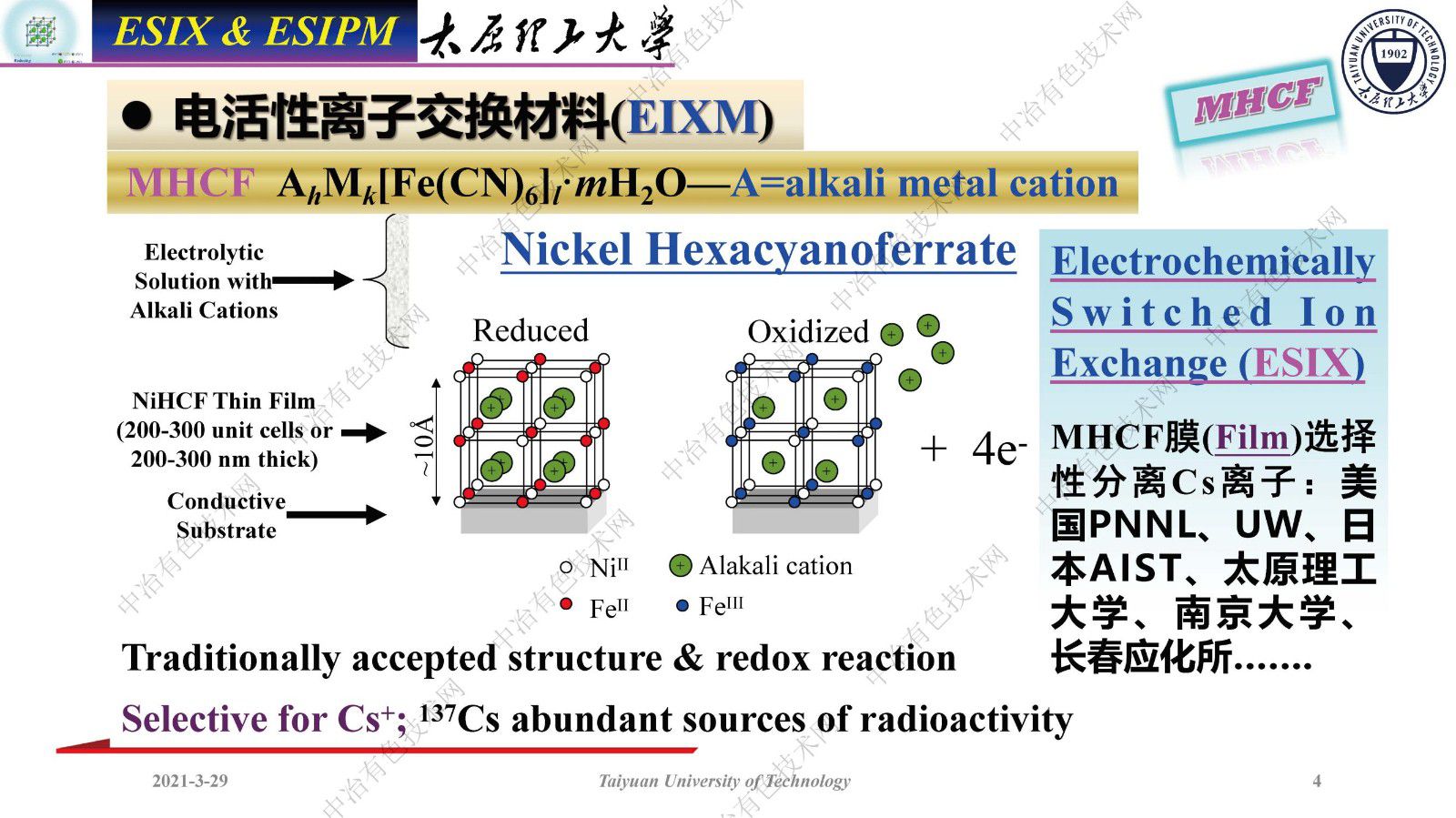 新型电控离子选择渗透膜分离技术——水中离子资源的高效分离回收