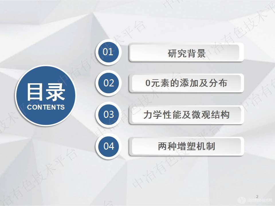 通过氧添加提高TiZr基非晶合金复合材料的强度和塑性