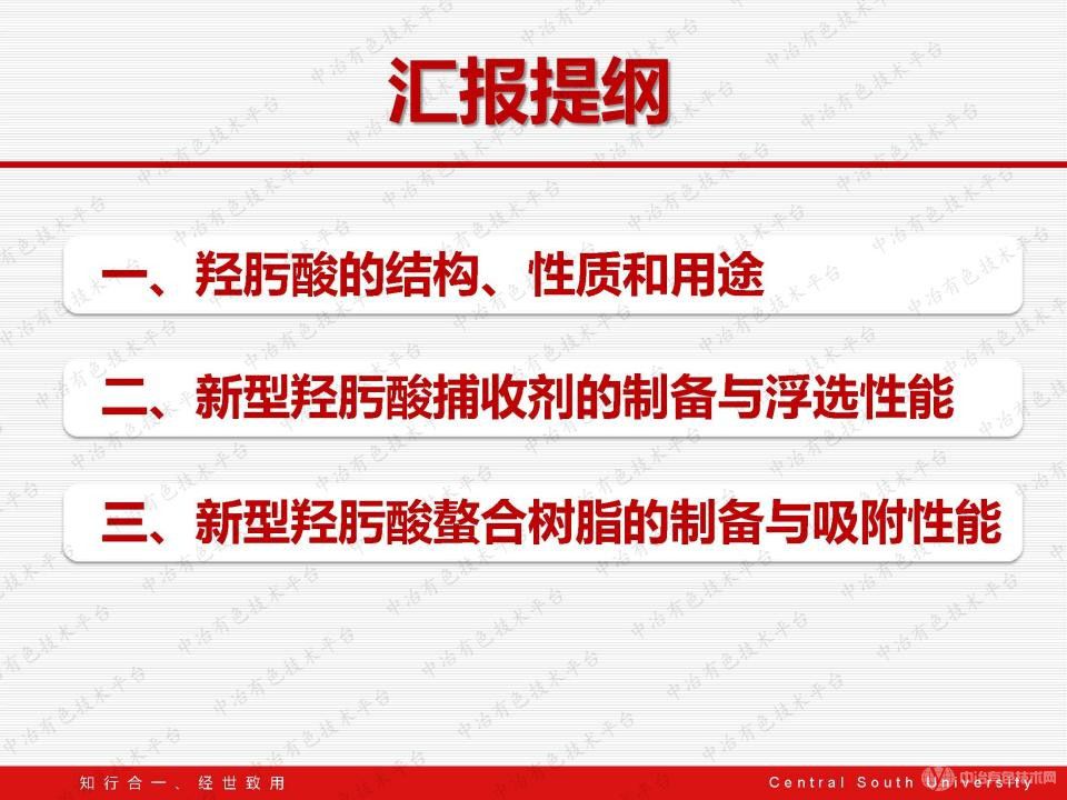 新型羟肟酸矿用药剂的绿色制备与应用