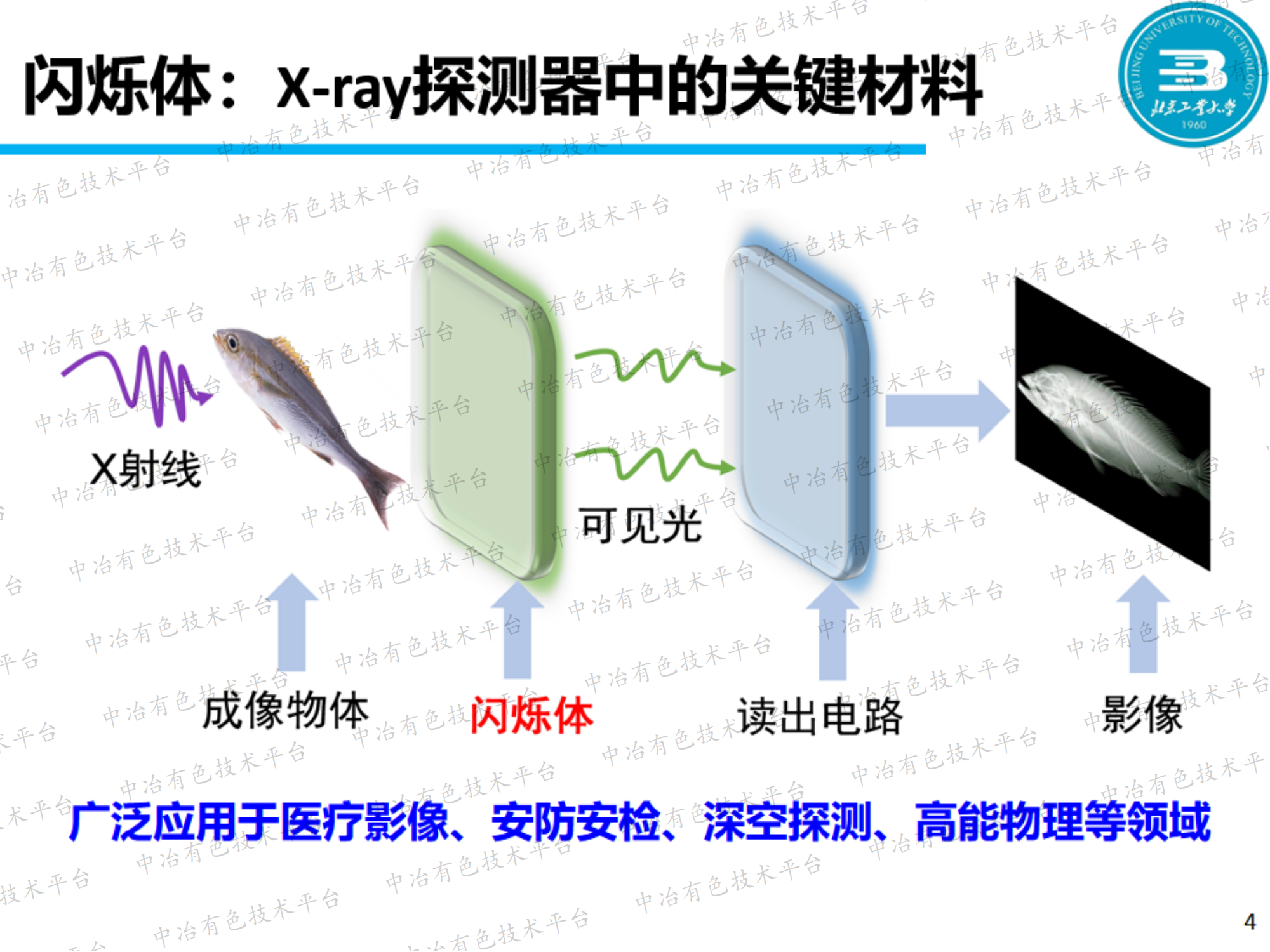 高光产额金属卤化物闪烁体的制备与X射线成像研究