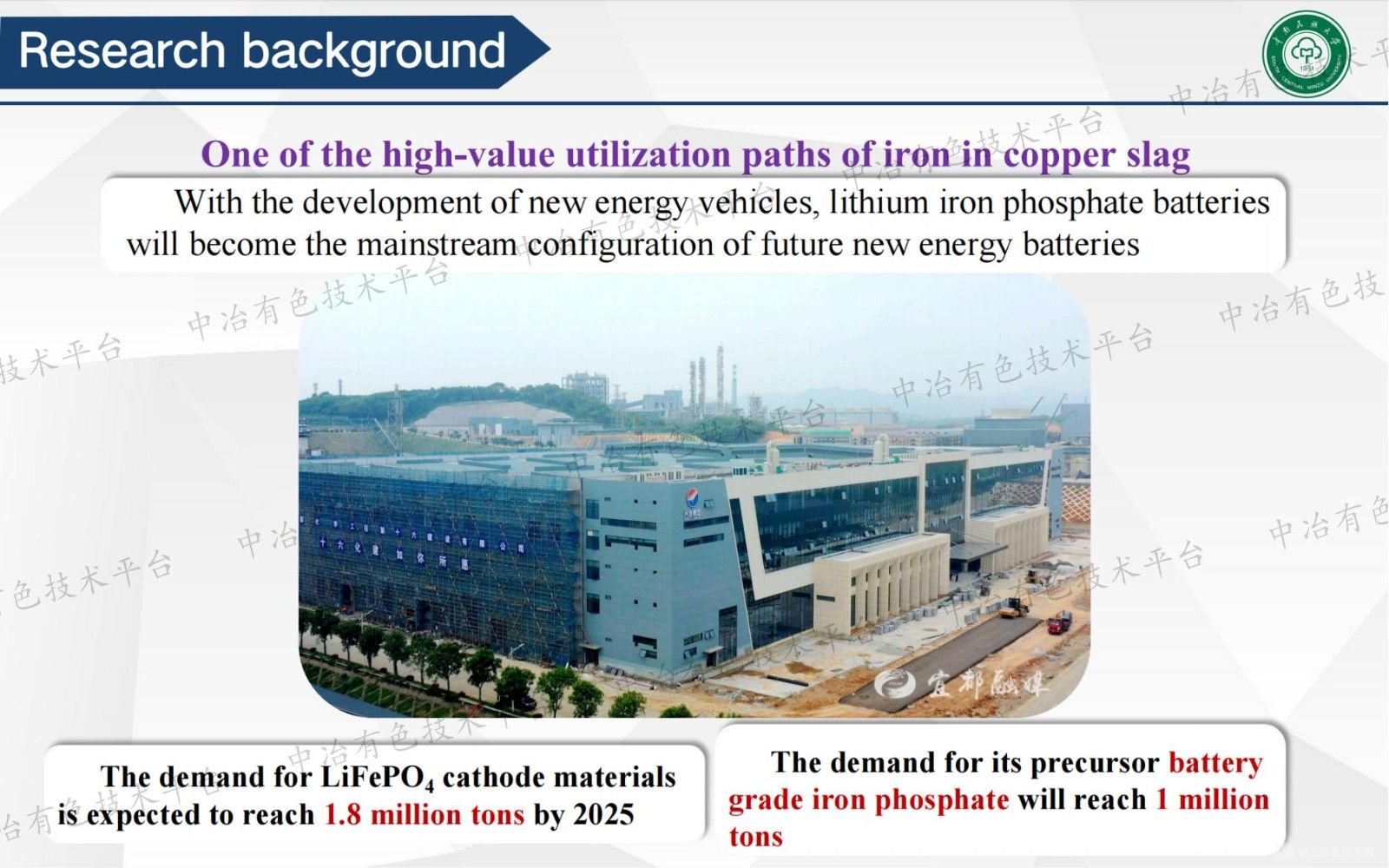 铜尾渣高值化利用