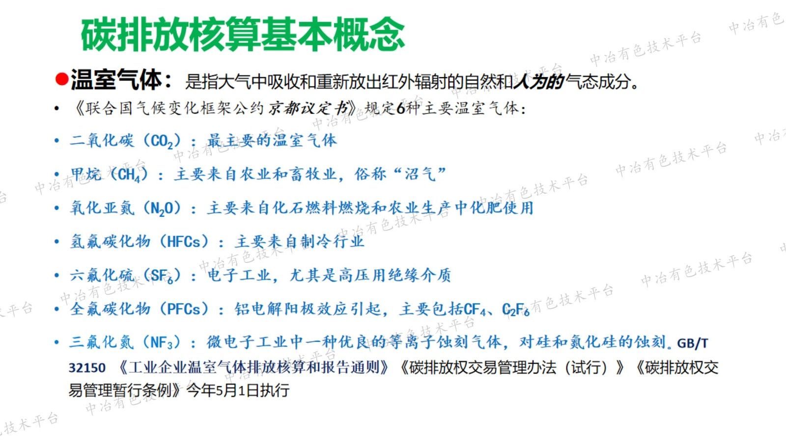 碳排放权交易与分析检测方法