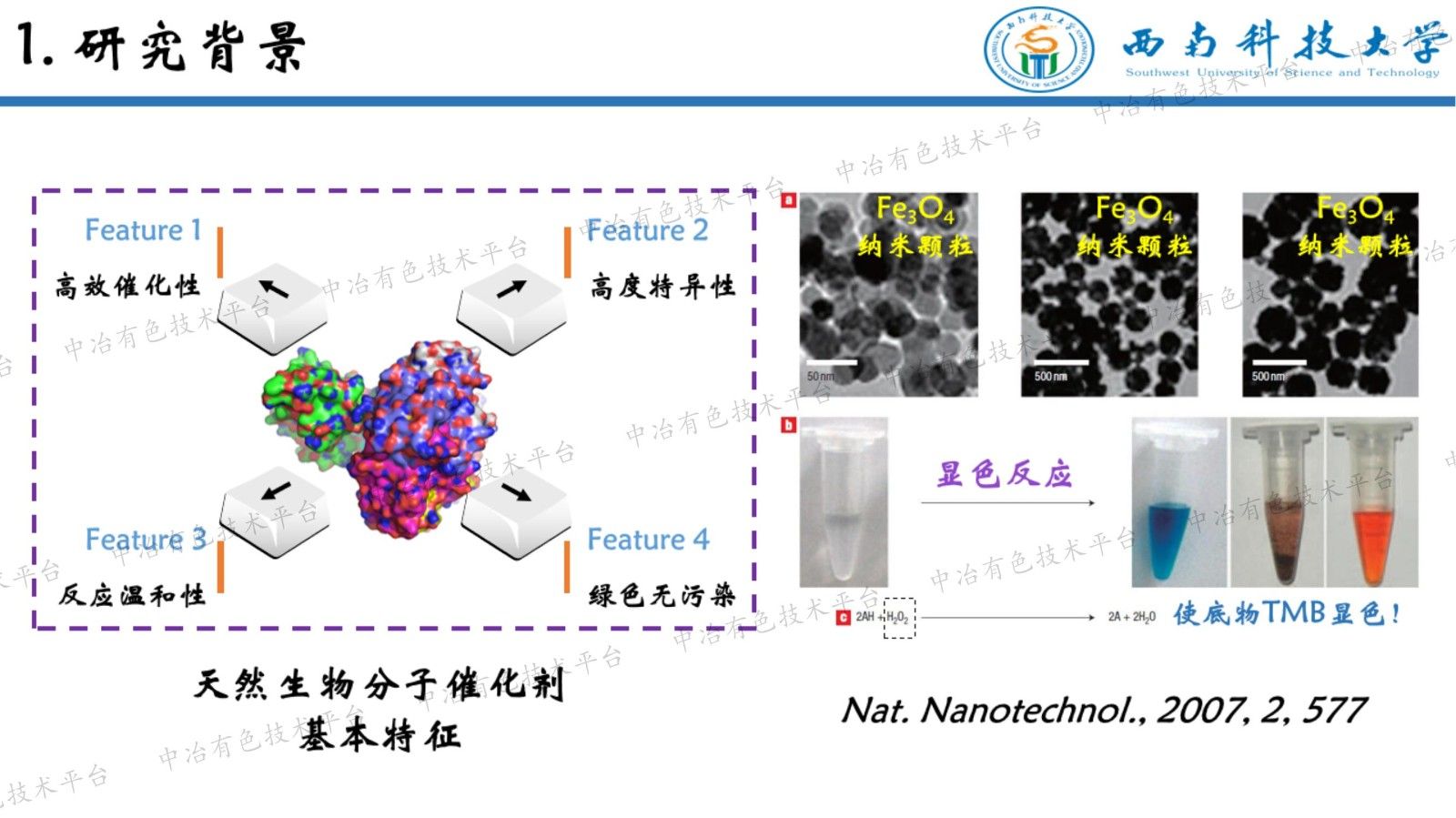二硫化钼/埃洛石环境响应型仿生催化效应