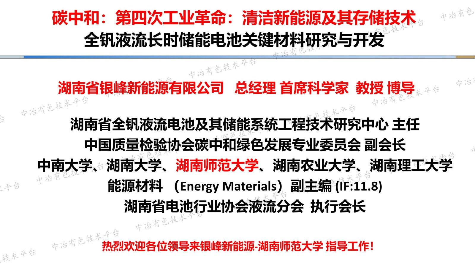 全钒液流长时储能电池关键材料研究与开发
