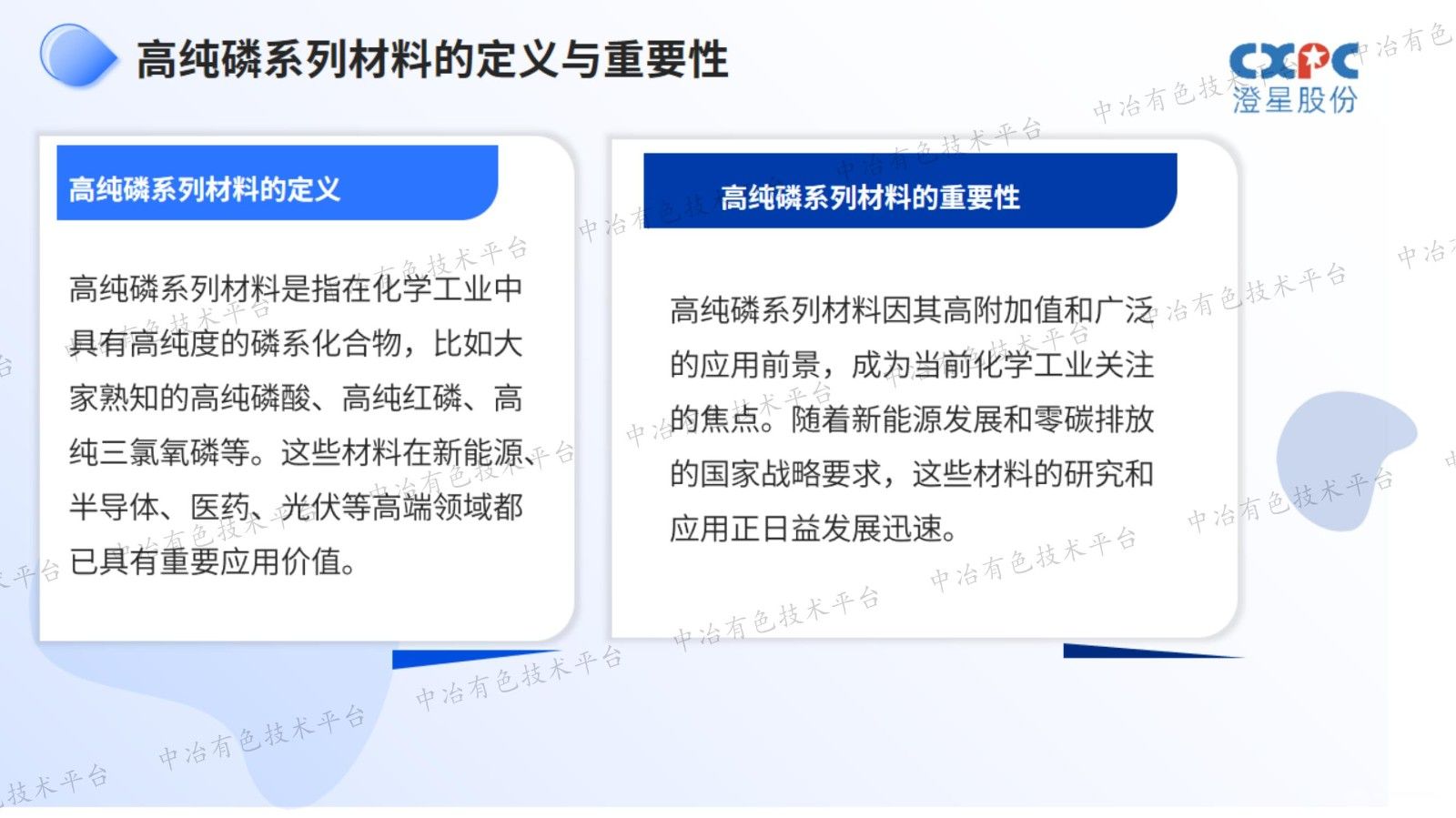 高纯磷系列材料高值利用及其研究的交流和探讨