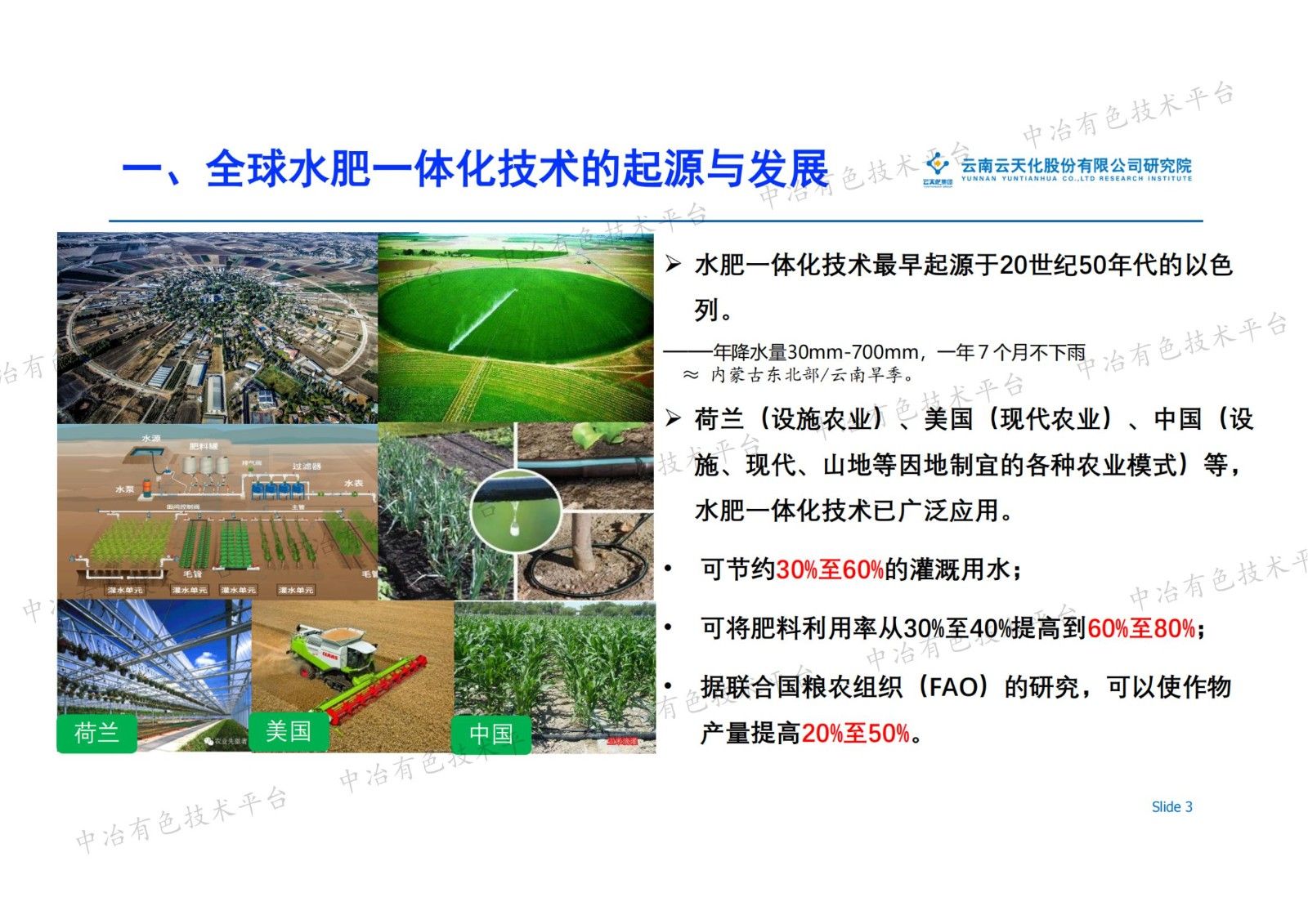 大田作物水肥一体化模式下的磷肥产品研究与开发