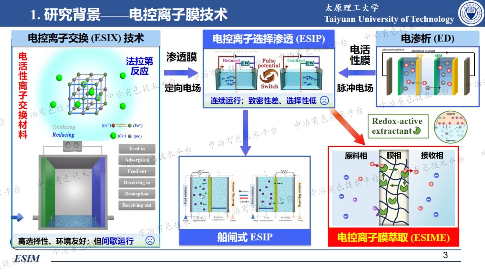 电控离子膜在离子分离领域的研究