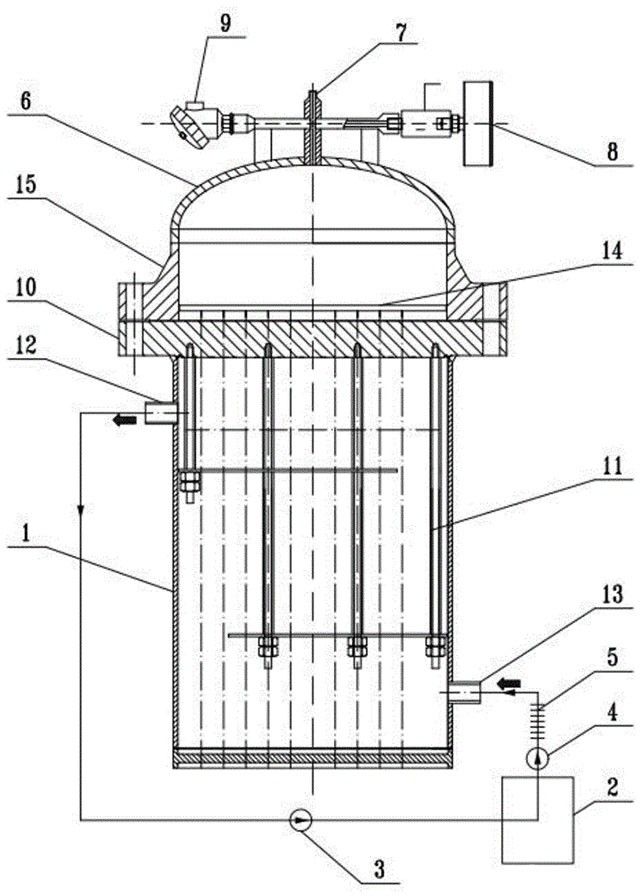 固态储氢罐系统