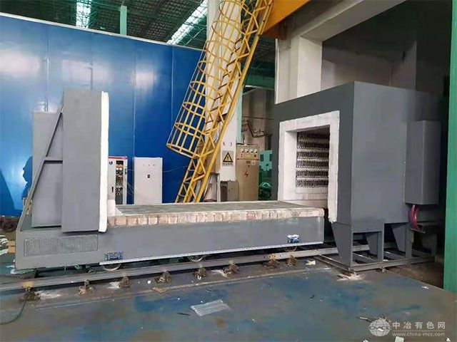300KW全纤维台车式电阻炉