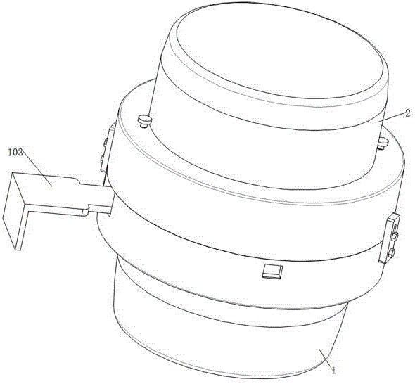 矿山工程用爆破片夹持装置