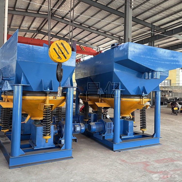 昌亿锯齿波跳汰机 重力选矿设备 金矿钨锡矿富集 高效重晶石分选机