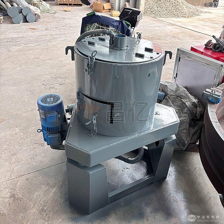 昌亿选矿离心机 水套式砂金矿富集回收机 全自动排矿重力淘金设备