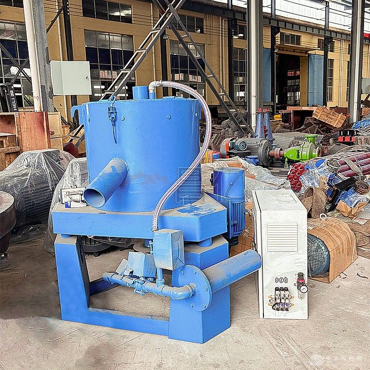 昌亿选矿离心机 水套式砂金矿富集回收机 全自动排矿重力淘金设备