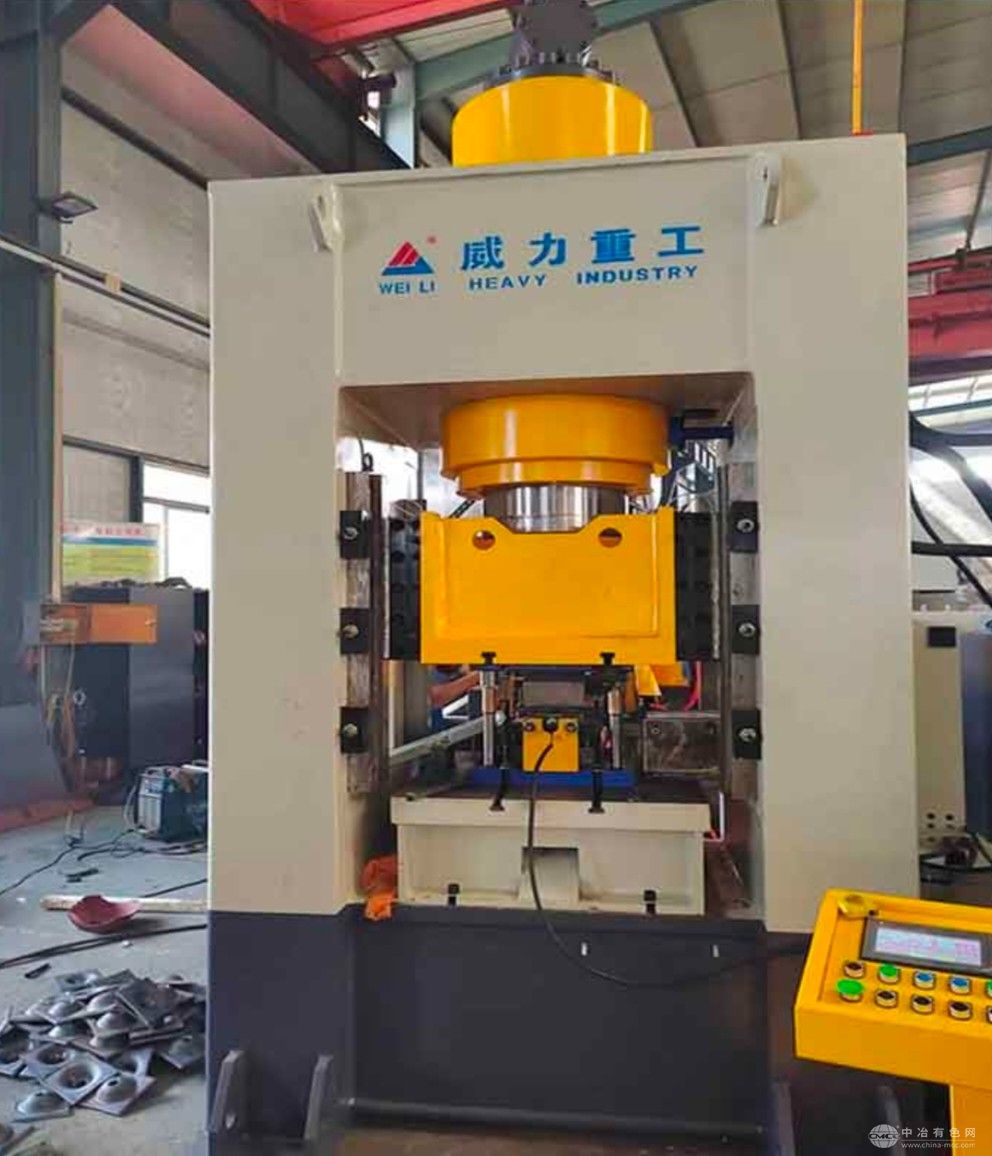 框架式锚杆托盘成型液压机